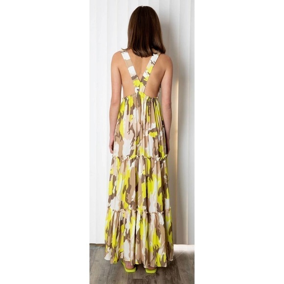 NWT Le Superbe Electric Camo Beach Gown - Picture 2 of 4